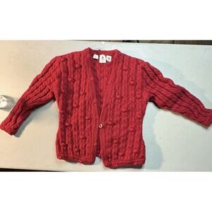 Vintage Ungaro Women's Popcorn Cardigan Sweater Size S